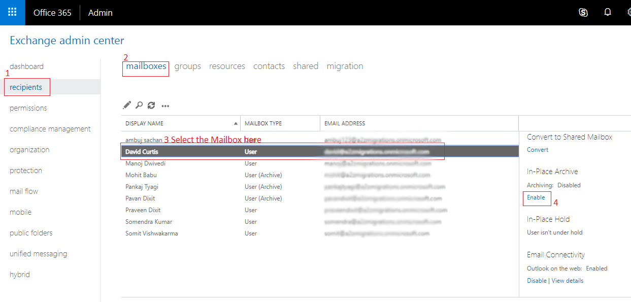 archive mailbox