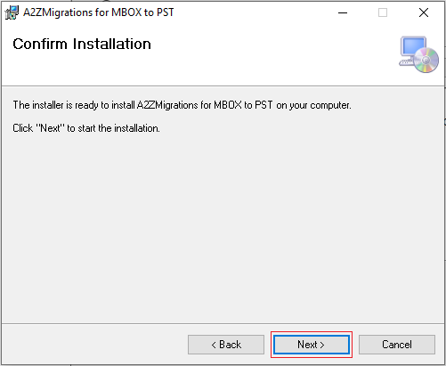 Confirm Installation