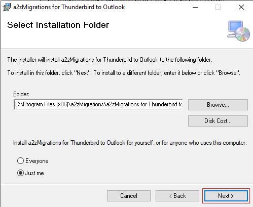 Installation Folder
