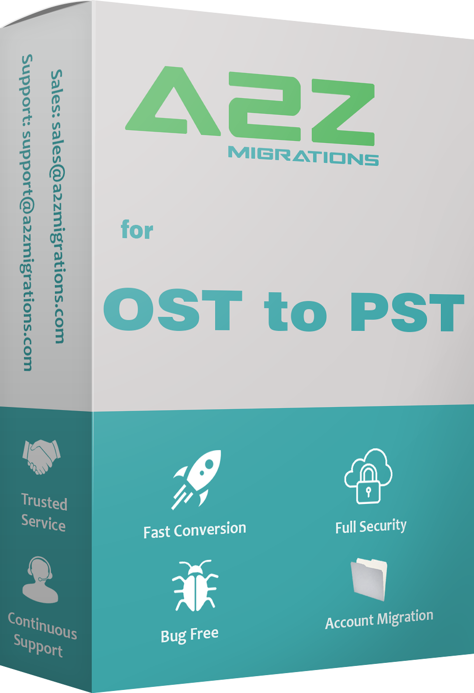 OST to PST box