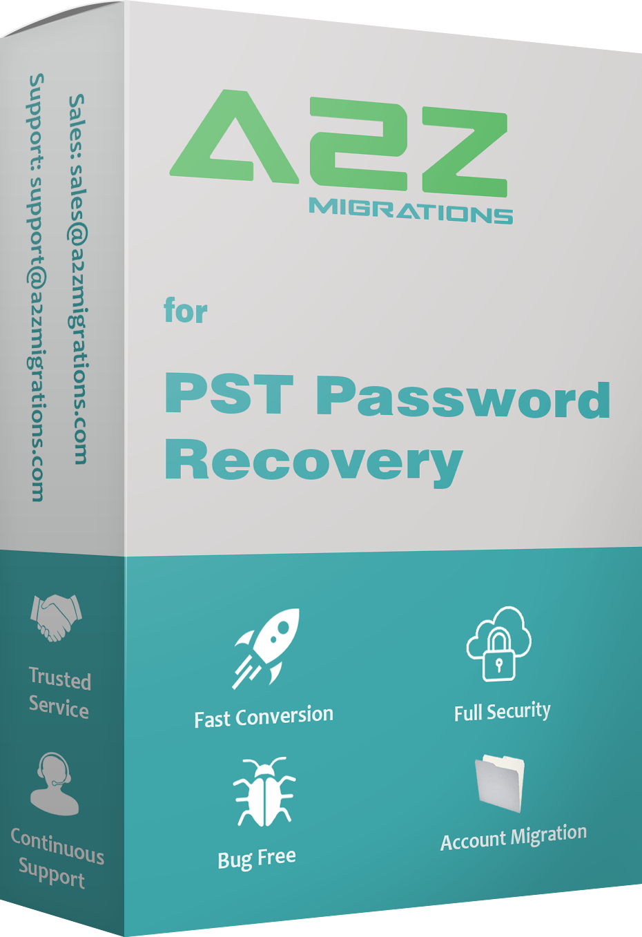 PST Password Recovery Product Box