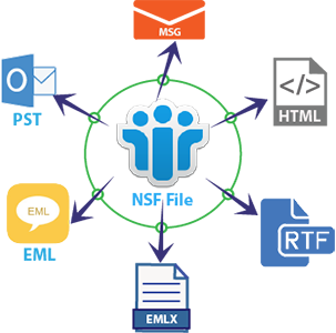 Export NSF to Multiple Formats