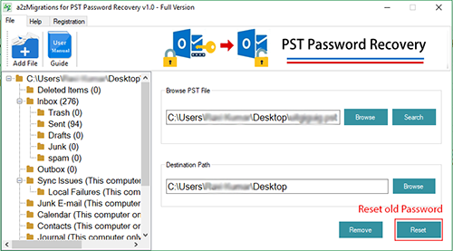 Reset Password